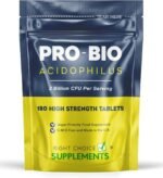 Probiotics for Gut Health | 180 Lactobacillus Acidophilus Tablets (Not Capsules) | High Strength Probiotic Supplement for Men & Women | Vegan, GMO, Gluten Free & UK Made - Image 2