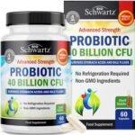 Probiotics for Gut Health 40 Billion CFU - Bloating Relief & Digestive Support Probiotics for Women & Men with Prebiotics Gut Health Supplements - High Potency, Shelf Stable, Non-GMO, 60ct - Image 2