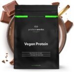 Protein Works - Vegan Protein Powder, Chocolate Silk, 33 Servings, 100% Plant Based & Natural, Premium Multi-Protein Blend, Low Fat Shake, Low Calorie Shake, 1kg - Image 2