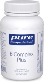 Pure Encapsulations Vitamin B-Complex Plus - B Vitamin Formula with Active Folate - for Cardiovascular Health, Memory, Skin & Hair - 60 Capsules - Image 2