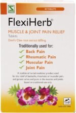 Schwabe Pharma - FlexiHerb Muscle and Joint Pain Relief - Devils Claw Root Extract 600mg - Traditionally Used for Backache, Rheumatic Pain, Muscular Pain, Joint Pain - 40 Tablets - Image 2