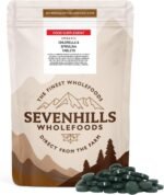 Sevenhills Wholefoods Organic Chlorella & Spirulina Tablets 500mg, Pack of 360, 180g - Image 2