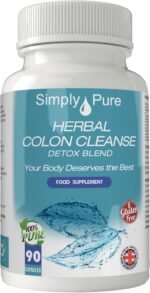 Simply Pure Colon Cleanse Herbal Detox | 90x Capsules with Liquorice Root, Cranberry Extract & Natural Probiotics | Gluten Free | GM Free | All Natural Ingredients - Image 2