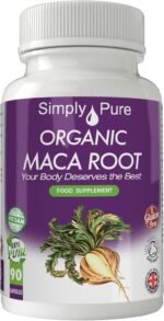 Simply Pure Organic Maca Root for Energy & Stamina Boost | 500mg Capsules x 90 | A Blend of Yellow, Red & Black Maca | 100% Pure Soil Association Certified | Gluten Free | GM Free | Vegan - Image 2