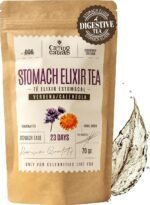 Stomach Bloating Relief and Belly Reduction Tea CAMINO DE CABRAS® - Colon Cleanse & Digestion Support Herbal Infusion - Lemon Balm, Chamomile, Fennel, Liquorice - Caffeine Free Loose Leaf Tea – 70g - Image 2