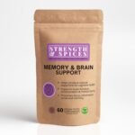 Strength & Spices Memory Booster and Focus Supplement with Ginkgo Biloba and 22 Super Ingredients, Plant-Based Brain Supplement for Improved Mood, Clarity, and Alertness, 1000mg, 60 Capsules, Refill - Image 2