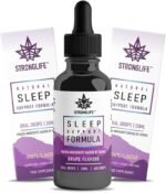 Stronglife Sleep Support Oil Drops - Promotes Restful Deep Sleep - Contains Valerian Root Magnesium L Theanine & Chamomile Extract - Natural Melatonin Alternative - 30ml - Image 2