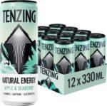 TENZING Natural Energy Drink, Plant Based, Vegan, & Gluten Free, +BCAA, Apple & Seaberry, 330ml (Pack of 12) - Packaging may vary - Image 2