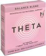 THETA Balance Blend Menopause & perimenopause Supplement for Symptom Relief | Specific Blend of Dong Quai, Red Clover & Vitamin E to Ease hot flushes, Night Sweats & More | 60 MTick Certified Tablets - Image 2