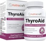 ThyroAid #1 Thyroid Support Supplement | Premium Thyroid Formula & Energy Support with Kelp, Iodine, Ashwagandha, Selenium, B12, Copper & More | 60 Capsules (Non-GMO) - Image 2