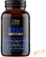 Tom Oliver Nutrition Men's Complete Multivitamin with CoQ10, B Complex, Vitamin A, Vitamin D3 +K2, Zinc & Magnesium, 60 Count - Image 2