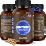 Ultimate Blend Relax Unwind with Magnesium & Ashwagandha, Natural Stress Relief Supplement | Calm and Relax from Tension, Sleeplessness - 60 Vegan Capsules - Image 2