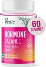 Vedic Hormone Balance Gummies | Natural Support for Female Health- for Teens & Women of All Ages | Essential Vitamins, Minerals & Herbs for Women’s Health | Yummy Lemon Flavour- 60 Vegan Gummies - Image 2