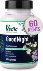 Vedic Saffron + Chamomile + Ashwagandha. Melatonin Alternative Natural Sleep Aid | Quick, Good Night Sleep | Vedic, Vegan, Halal, Gluten-Free Sleep Supplement | Stress & Anxiety Relief | 60 Nights - Image 2