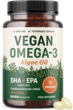 Vegan Omega 3 Algae Oil | Plant Based DHA EPA | Sustainably Sourced, No Carrageenan, Non GMO | Heart, Brain, and Eye Health | Fish Oil Alternative | Algae Omega 3 Supplement | 60 Softgel Capsules - Image 2