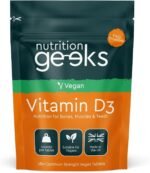 Vegan Vitamin D 1000iu Tablets - 180 Easy-Swallow Plant-Based Algae Vitamin D Tablets, 6 Month Supply - VIT D3 High Strength Immune Support - Highest Grade Certified UK Made Vegan Vitamin D3 1000iu - Image 2