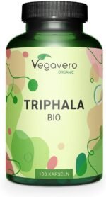 Vegavero Pure Triphala Powder Organic 1300 mg | 180 Capsules (3 Month Supply) | NO Additives, Lab-Tested | Ayurveda Products | Gut Health Supplements & Immune System Booster | Vegan - Image 2