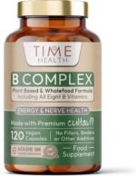 Vitamin B Complex - Whole Food & Plant-Derived - Natural, Non-Synthetic B Vitamins - Highly Bioavailable - Methylated B9 & B12 - Cultavit® - Zero Additives - UK Made - Pullulan (120 Capsule Pouch) - Image 2