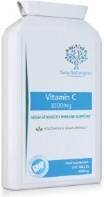 Vitamin C 1000mg 120 Tablets – High Strength Immune Support contributes to The Reduction of Tiredness and Fatigue and to Normal Energy yielding Metabolism. – Exclusively Manufactured in The UK - Image 2
