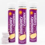 Vitamin Store Immunity Complex Effervescent Tablets, 3 Packs of 20 Blackcurrant Flavoured Immune System Booster Dissolvable Fizzy Supplement - Contains Vitamins C, D, Zinc & Selenium - Image 2
