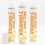 Vitamin Store Vitamin C and Zinc Effervescent Tablets - 3 Packs of 20 Orange Flavoured Fizzy Dissolvable Tablets for a Healthy Immune System - Vegan - One-a-Day VIT C and Zinc Supplement - Image 2