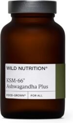 WILD NUTRITION Food-Grown® Ashwagandha KSM 66 Plus | Ethically Sourced Ashwagandha Capsules to Support Mind and Body | Tablets to Support Stress and Anxiety | 60 Capsules - Image 2