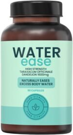 WaterEase - Water Retention Tablets, Balance, Cleanse, Detox & Debloat, Herbal Natural Supplement - Dandelion Root 1600 mg, 90 Capsules HERA VITALITY - Image 2