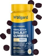 Wellgard Himalayan Shilajit Gummies – Formulated with Ashwagandha, B-Vitamins, and Zinc, Vegan - Image 2