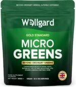 Wellgard Micro Greens 300 Grams – Greens Powder, 57 Ingredients, 84 Scientifically Proven Health Benefits, Super Greens Powder - Image 2