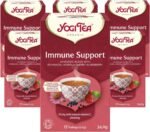 Yogi Tea, Immune Support, Organic Herbal Tea, Vitamin C, Blend of Echinacea, Acerola Cherry and Elderberry, 6 Packs x 17 Tea Bags (102 Teabags Total) - Image 2