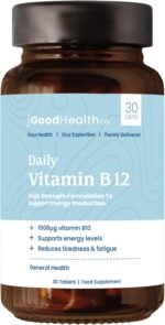 Your Good Health Co – Vitamin B12 | Vegan | High Strength Formula | Support Energy Production and Reduce Tiredness & Fatigue | Tablet | 30 Day Supply - Image 2