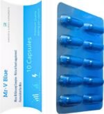 10 x Pills - MR-V Blue high Strength 400mg Natural Supplement for Men - Ginseng & Maca Ultra Strong Fast Acting Male Performance Enhancing Capsules/Tablets - Stronger, Harder & Firmer - Image 2