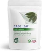 100 x Sage Leaf 500mg Extract Tablets, Menopause Support, Hot Flushes, Sweats, Natural Rosmarinic Acid - Image 2
