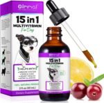 15 in 1 Dog Multivitamin Drops for Dogs,Dog Vitamins & Supplements Natural Dog Multivitamins and Minerals - Glucosamine, MSM for Dogs, Hip & Joint, Immune System, Skin & Coat, Gut Health - Image 2