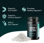 Prebiotics and Probiotics for Women and Men as Digestive Enzyme Support | Healthy Gut Flora with Patent Pending Probiotic and Prebiotic Blend | 60 Non-GMO, Vegetarian Digestive Support Capsules - Image 5