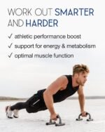 L-Carnitine Capsules 2200mg - High Strength L-Carnitine Complex with Vitamins D & B - Pre-Workout Energy Supplement - Reduces Tiredness & Helps Metabolism - 120 Tablets - UK Made L Carnitine Tartrate - Image 3