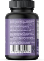 Max Adaptogen 10 | Ashwagandha, Bacopa, Holy Basil, RhodioIa Rosea, Schisandra, Cordyceps, Gotu Kola, Siberian Ginseng, Panax Ginseng, Astragalus | Natural | Vegan | (60 Capsule Pouch) - Image 4