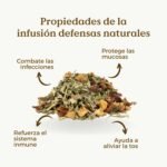 InmuneTea Organic 100g (50 Cups) | Herbal Loose Leaf Tea with Rosehip, Hibiscus, Lemongrass, Sage, Nettle, Thyme and Lime Flower REPLANTEA - Image 5