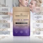 FS Lions Mane | 120 Lion's Mane Tablets - 2000mg Lionsmane per Serving | High Strength Lionsmane Mushroom Supplement | Non-GMO, Gluten & Allergen Free | Made in The UK - Image 4