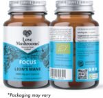 Love Mushrooms - Organic Lion's Mane Capsules - Deep Focus - 4000mg Capsule - Lions Mane Supplement for Memory and Focus Support - Vegan and Made in The UK - 30 - Image 3