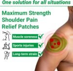 ishancare Shoulder Pain Relief Patches, 24Pcs Natural Warming Herbal Plaster Heat Patches, 8 Hours Deep Heating Extra Strength Joint Pain Relieving Patch for Shoulders, Knee, Back, Neck - Image 3