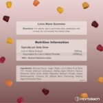 Lions Mane Gummies 60,000mg per Bottle | High Strength Lions Mane Supplement | Mushroom Extract | Natural Berry Flavour | 60 Vegan Gummies | by Horbaach - Image 4