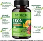Iron Supplement with Vitamin C & Whole Food Blend – Gentle Iron Capsules for Women & Men – Supports Energy, Pregnancy, Anemia & Vegan Diets – 90 Mini Capsules (3-Month Supply) - Image 5