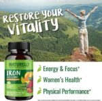Iron Supplement with Vitamin C & Whole Food Blend – Gentle Iron Capsules for Women & Men – Supports Energy, Pregnancy, Anemia & Vegan Diets – 90 Mini Capsules (3-Month Supply) - Image 6