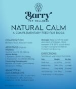 Barry Pet Wellness Natural Calm | Premium Calming Dog Supplement | Anxiety Relief for Dogs | Reduces Stress, Anxiety & Hyperactivity | Helps with Separation Anxiety - Image 5