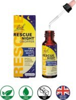 Rescue Night Dropper | Aid a natural night's sleep | Bach Original Flower Essences | Easy-to-Use 10ml Dropper | Help Switch Off Repetitive Thoughts for Restful Sleep​ - Image 4