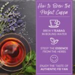 Fei Yan Diet Tea | Authentic FeiYan | Detox & Slimming Herbal Tea | Boost Metabolism & Reduce Bloating | Weight Management Cleanse | 40 Tea Bags - Image 5