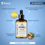 Kanzy Vitamin E Oil for Face & Skin 100% Naturally Sourced Plant-Based Organic Pure Vitamin E Oil for Hair d-Alpha-tocopherol Body Oil for Women & Men, Strengthens & Moisturizes Nails 60ml - Image 3