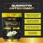 Pure Bio Quercetin 500mg - High Strength Quercetin Capsules - Antioxidant & Flavonoid Supplement - Natural Quercitin Support for Cellular Protection & Vitality - 60 Vegan Capsules - Image 4