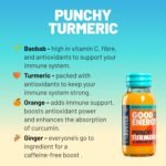 UNROOTED Punchy Turmeric Shots Multipack - Immune System and Natural Energy Booster - 12 x 60ml Bottles - Turmeric, Ginger, Orange, Carrot & Baobab - Image 3